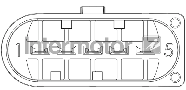  Sensor de fluxo (consumo) de ar, medidor de consumo M.A.F. - (Mass Airflow) Volkswagen Polo IV hatchback (9N, 9A) (2001 - 2014) IV