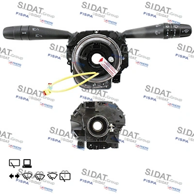 Comutador instalado na coluna da direção, montado para Jeep Compass MP