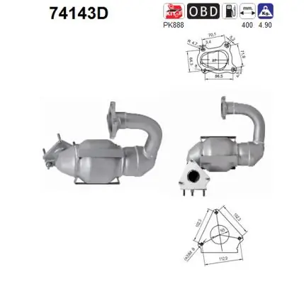 Compre 2080000Q0A Nissan/Infiniti Convertidor - catalisador