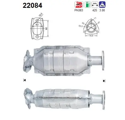 Convertidor - catalisador Honda Civic V EJ ao melhor preço