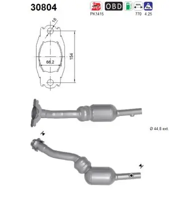Convertidor - catalisador para Dacia Duster HM