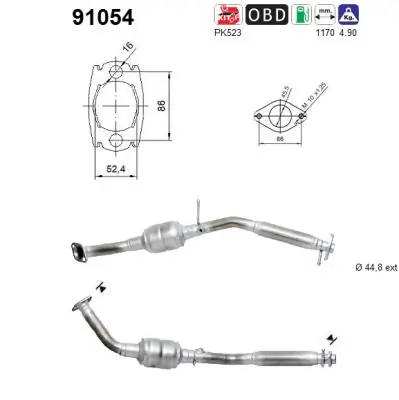 Compre 1419080AV0 Suzuki Convertidor - catalisador