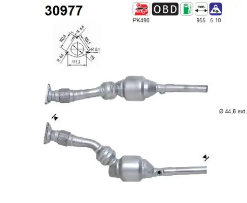 Convertidor - catalisador LRT 8645N preço, a partir de 227,27 USD