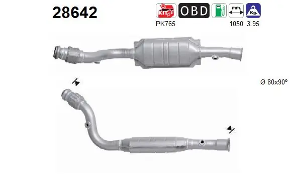 Convertidor - catalisador para Peugeot Expert 224