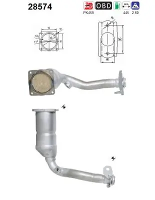 Convertidor - catalisador Peugeot 206 2A/C ao melhor preço