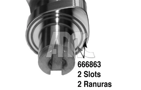 Árvore distribuidora de motor para Audi A4 B7 8EC