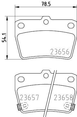 Sapatas do freio traseiras de disco para Toyota RAV4 I XA