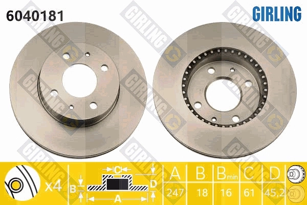 6040181 Girling