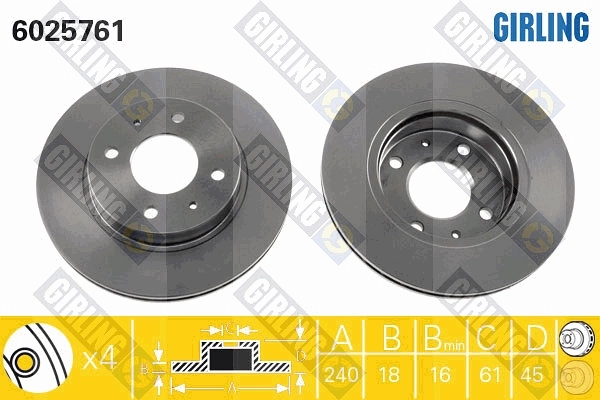 Sunny III sedan (1990-1995) original desde 43,37 €