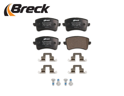 246060055410 Breck Sapatas do freio traseiras de disco