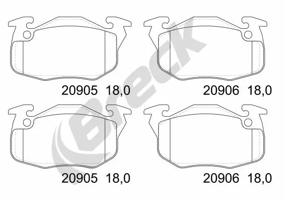 Compre DP61003 Brembo Sapatas do freio dianteiras de disco