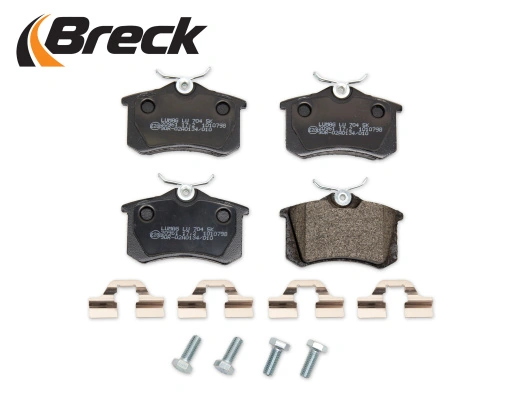  Sapatas do freio traseiras de disco Audi TT roadster (8N9) (1999 - 2006) 