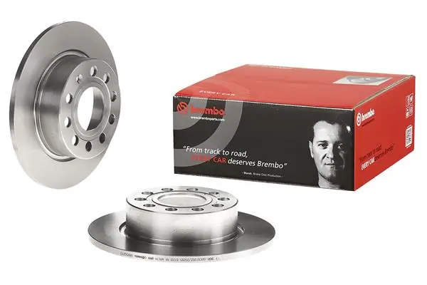 Disco do freio traseiro Volkswagen Jetta V sedan (1K2) (2004 - 2010) V