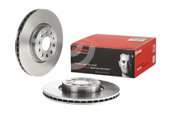 Disco do freio dianteiro para Volkswagen Passat B6 3C2