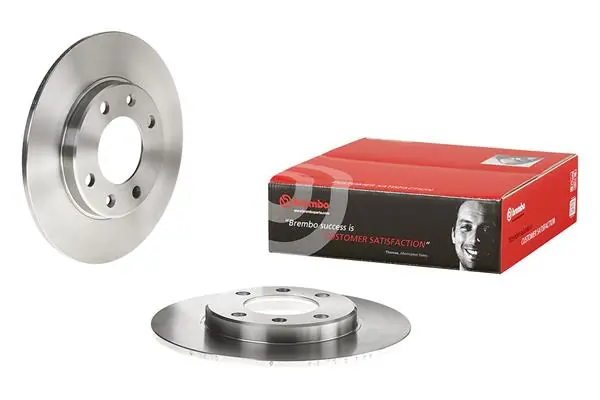 Disco do freio traseiro Peugeot 206 SW 2E, K