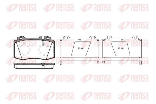 DP50016 Brembo Sapatas do freio dianteiras de disco
