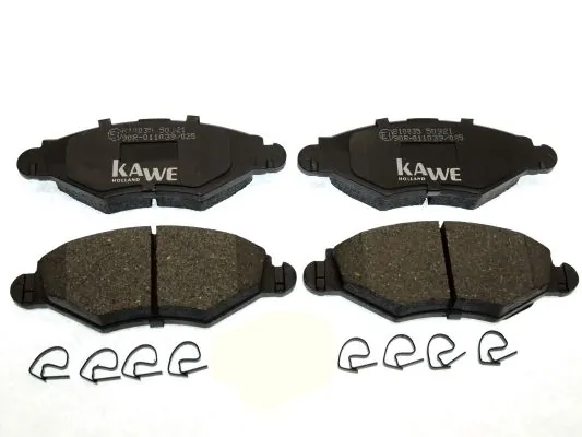 Sapatas do freio dianteiras de disco para Peugeot 206 SW 2E, K