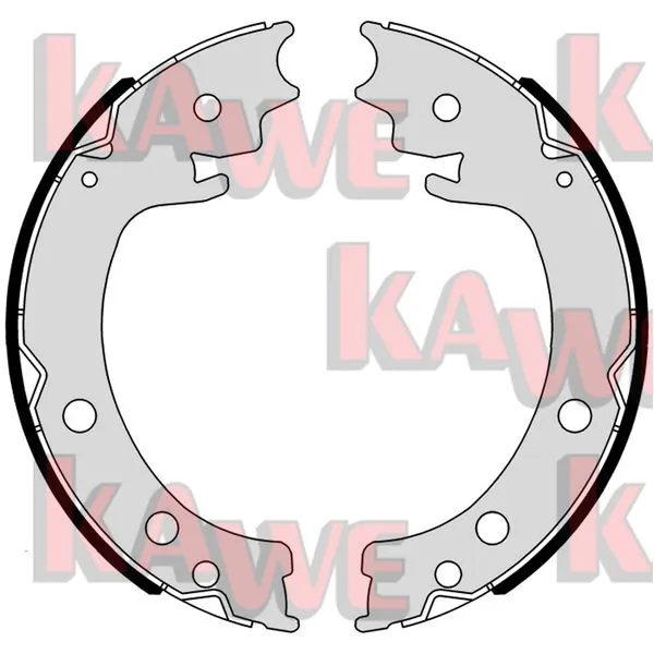 Sapatas do freio de estacionamento para Suzuki Grand Vitara  JB