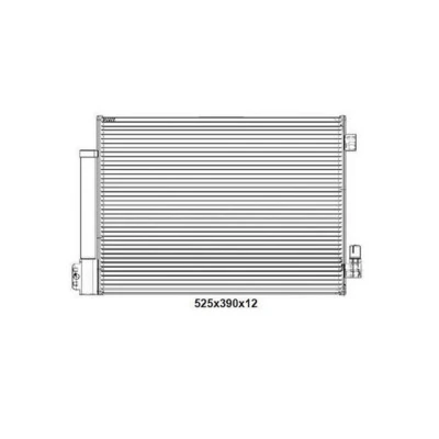 Radiador de aparelho de ar condicionado Mercedes S  W126