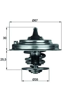 TX3087D Mahle Original