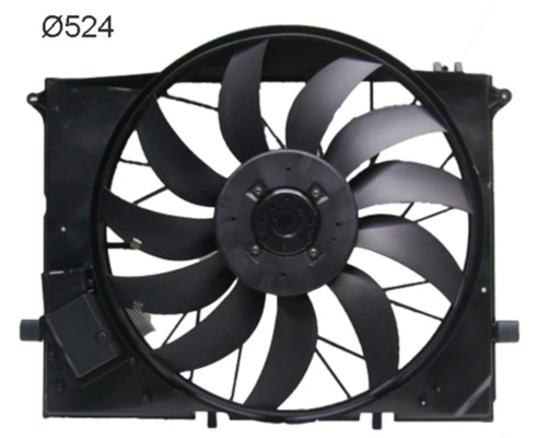 Difusor do radiador de esfriamento, montado com motor e roda de aletas CFF172000S Mahle Original
