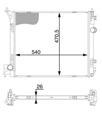 CR1594000S Mahle Original