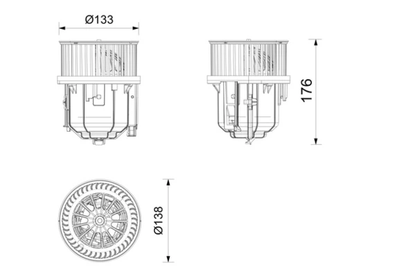 AB416000P Mahle Original