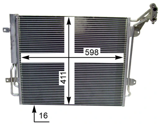Radiador de aparelho de ar condicionado Mahle Original AC849000S preço, a partir de 164,29 USD