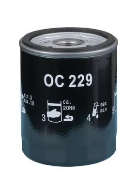 OC229 Mahle Original Filtro de óleo