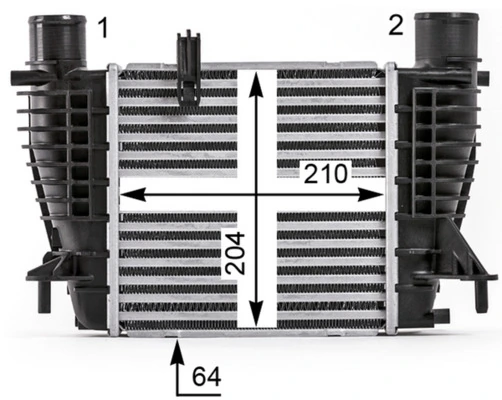 Compre CI533000P Mahle Original Radiador de intercooler