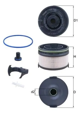 Filtro de combustível para Mercedes E C238