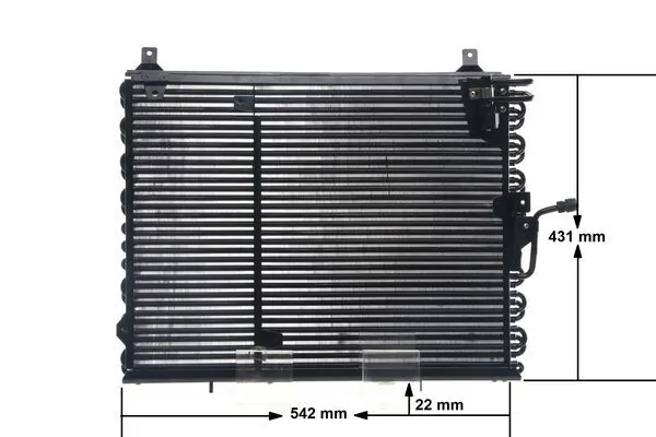 Radiador de aparelho de ar condicionado AC150000S Mahle Original