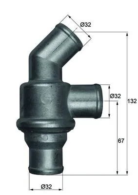 TH1680 Mahle Original Termostato