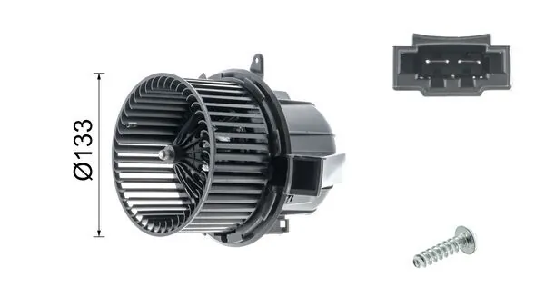 Motor de ventilador de forno (de aquecedor de salão) AB123000P Mahle Original