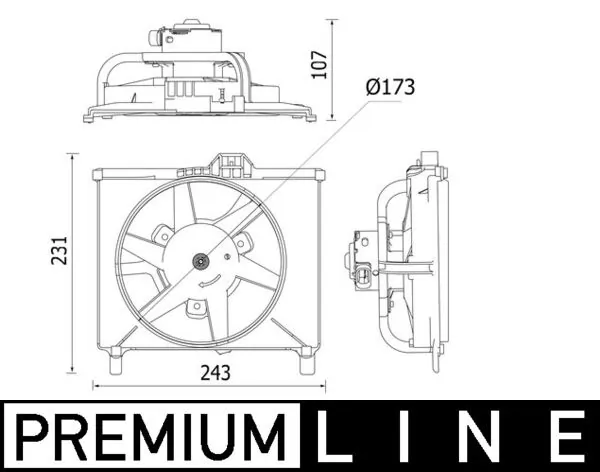 CFF541000P Mahle Original