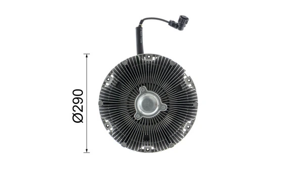Compre CFC172000P Mahle Original Acoplamento viscoso de ventilador de esfriamento