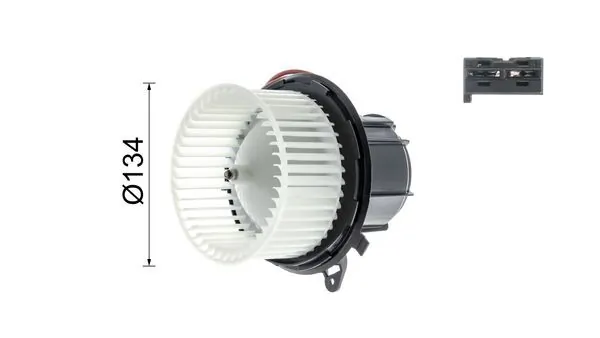 Motor de ventilador de forno (de aquecedor de salão) Mahle Original AB146000P