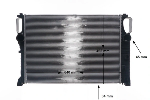 Radiador de esfriamento de motor Mahle Original CR37000S