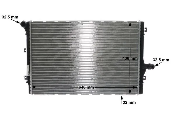 CR1539001S Mahle Original Radiador de esfriamento de motor