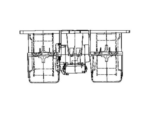 Motor de ventilador de forno (de aquecedor de salão) para Mercedes Benz Truck TRUCK ACTROS 