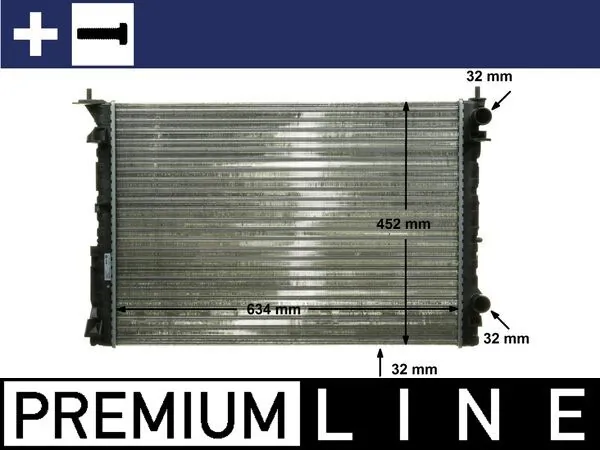 CR311000P Mahle Original Radiador de esfriamento de motor