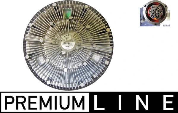 Acoplamento viscoso de ventilador de esfriamento CFC190000P Mahle Original