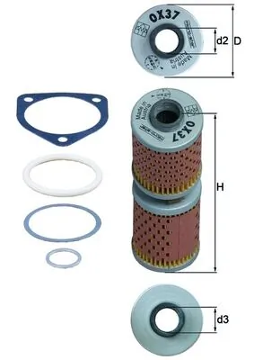 OX37D Mahle Original