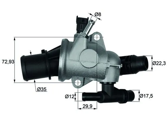 55220808 Fiat/Alfa/Lancia Termostato