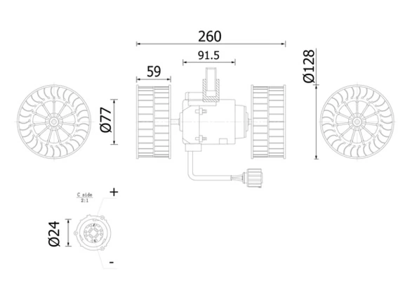 AB324000S Mahle Original