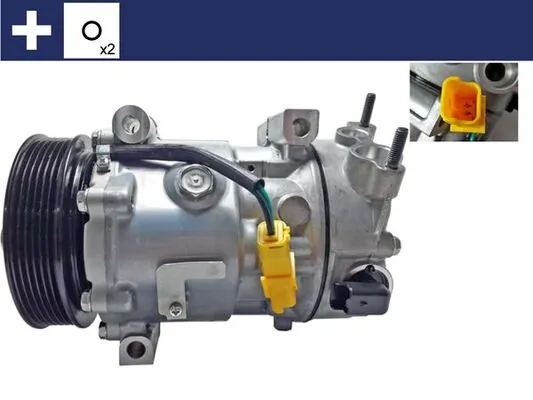Compressor de aparelho de ar condicionado ACP359000S Mahle Original
