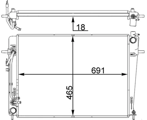 CR1403000P Mahle Original
