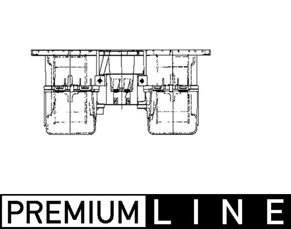 3090909 Volvo Motor de ventilador de forno (de aquecedor de salão)