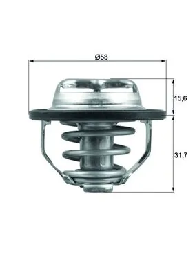 TX12282 Mahle Original Termostato