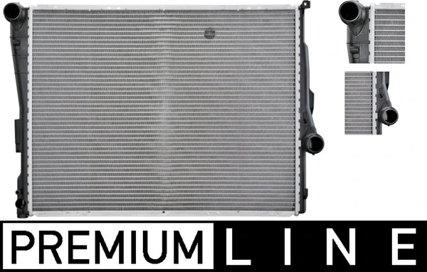 CR458000P Mahle Original Radiador de esfriamento de motor